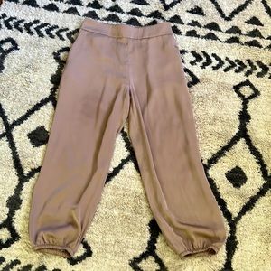 🌟 EXPRESS High Waisted Satin Pull-On Jogger Pant!